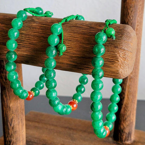 Jade Mala Nepalese Bracelet